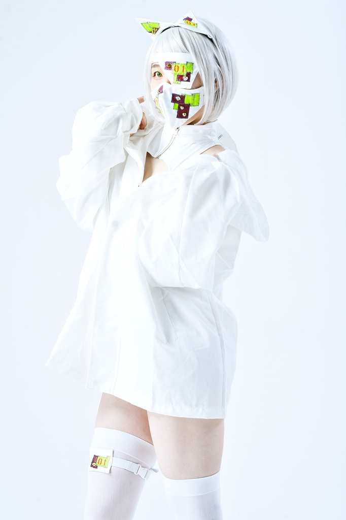 D.I.Y.ツギハギマスク White