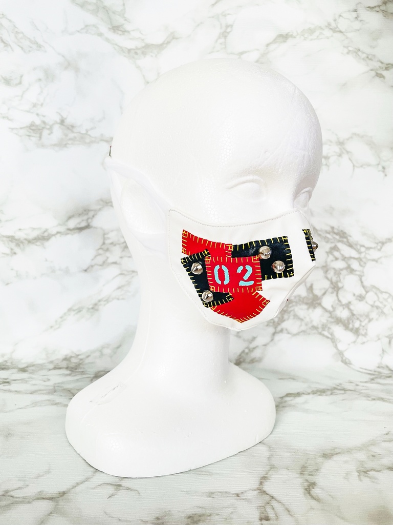 D.I.Y.ツギハギマスク White