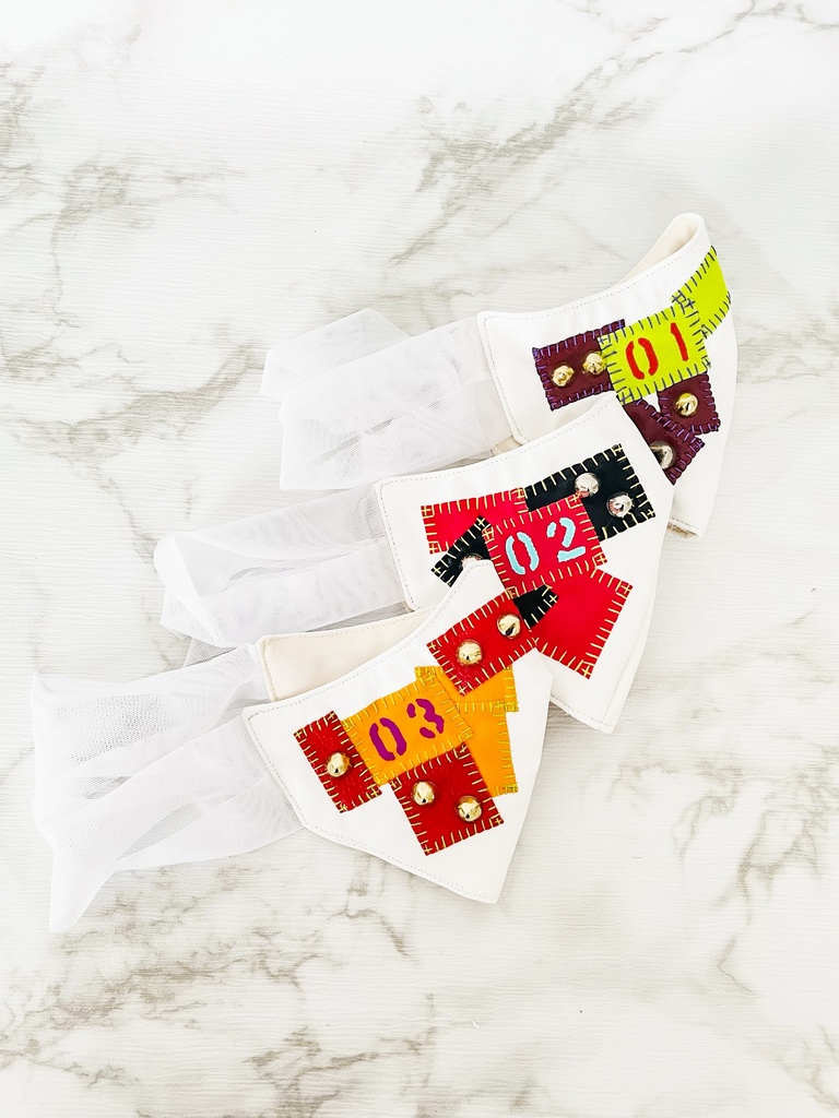 D.I.Y.ツギハギマスク White