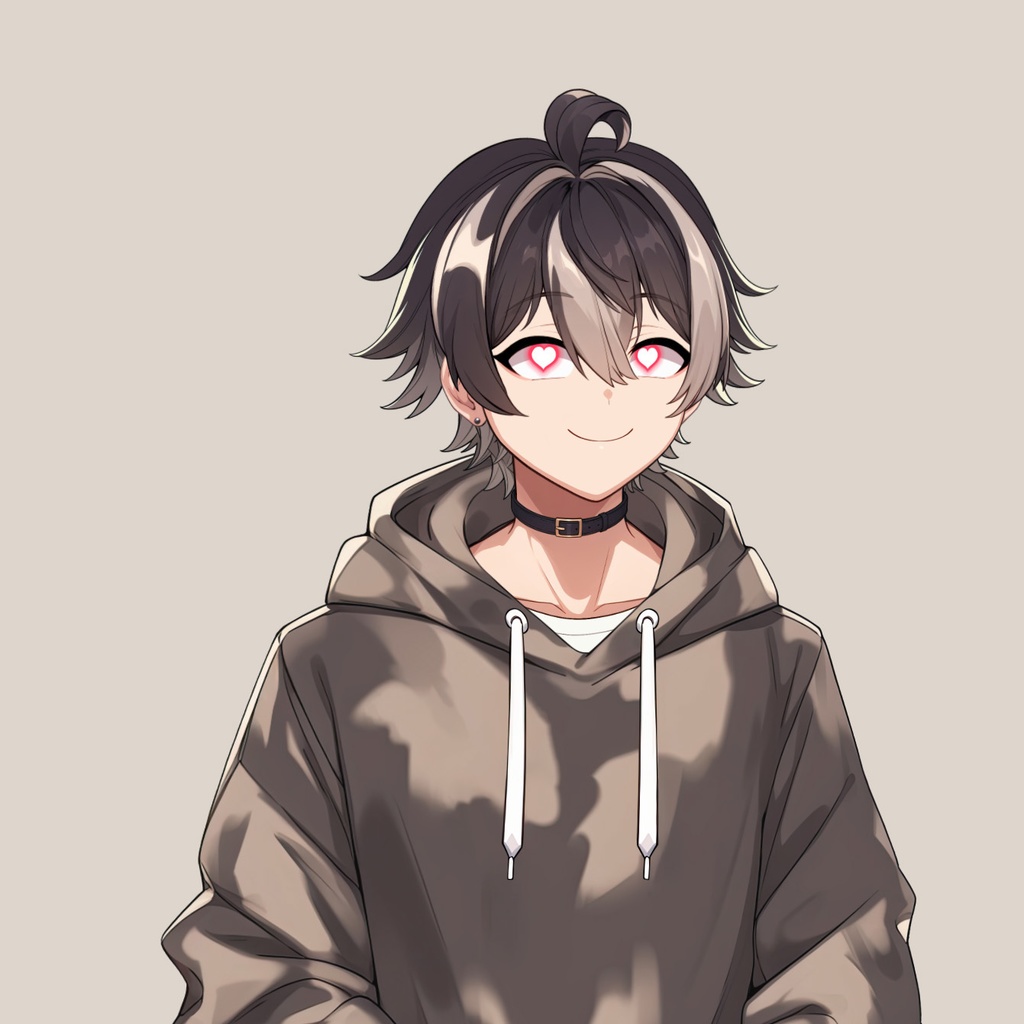 【Live2D】Moonrock Merc Boy Plus Frog Hoodie Outfit Toggle, Premade Live2D Male Vtuber, Rigged Vtuber Model, Instant Download, Commercial Use