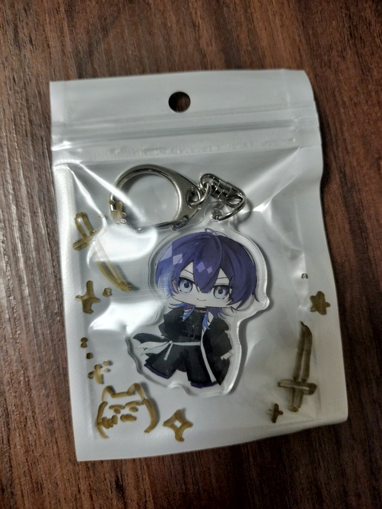 長尾景　アクリルキーホルダー