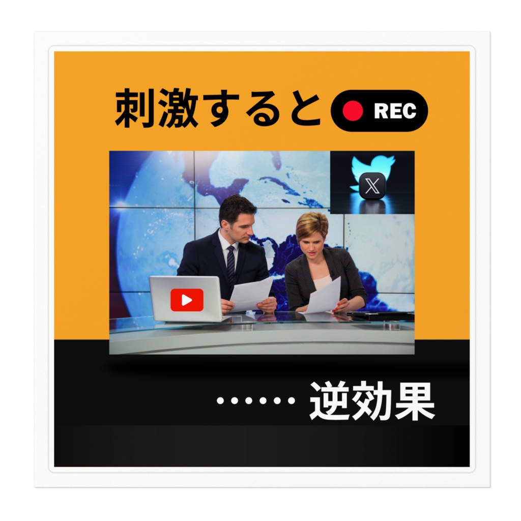 煽り運転ドライブレコーダーステッカーシール016s