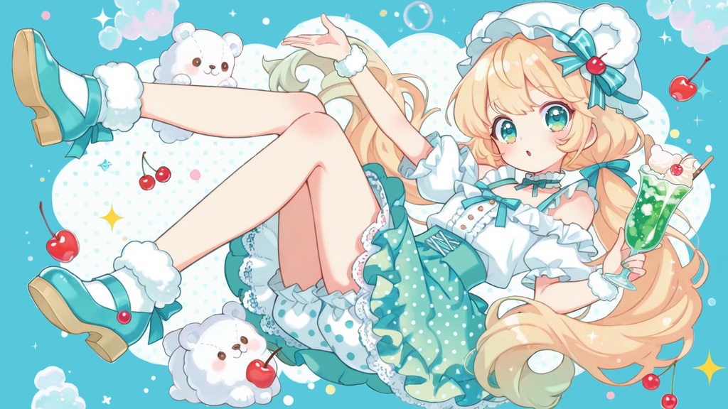 【フリーBGM】ぽっぷめろんそーだ