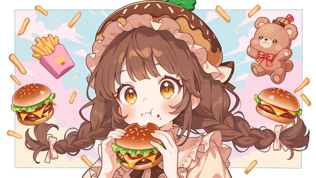 【フリーBGM】ハンバーガーショップ