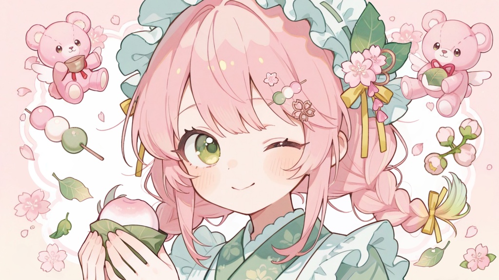 【フリーBGM】はるかぜさくらもち