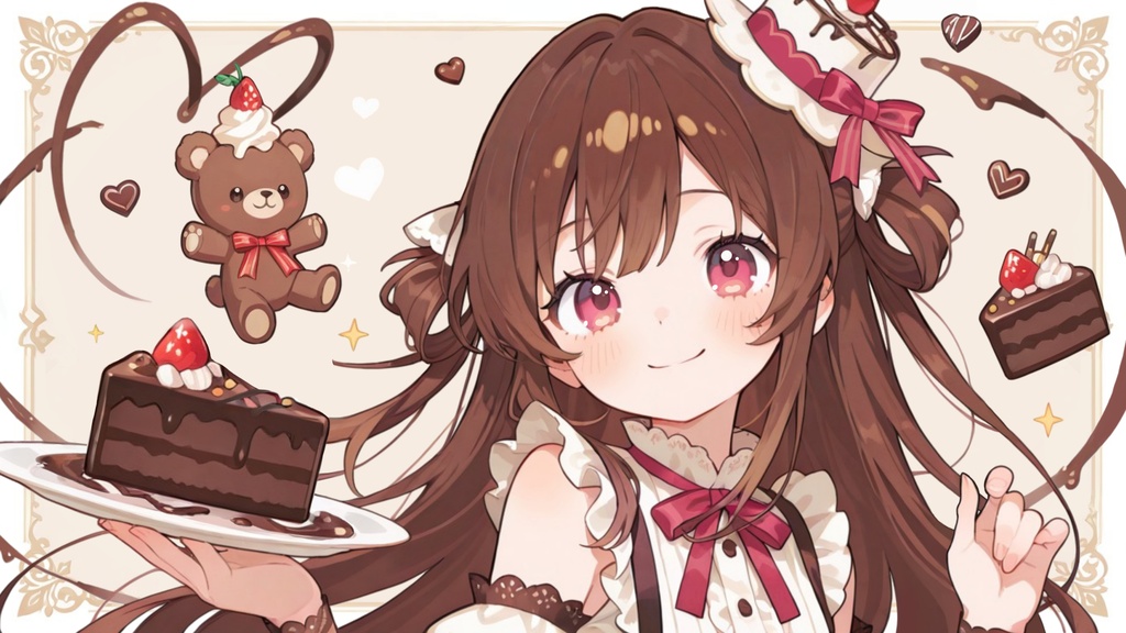 【フリーBGM】しあわせチョコケーキ