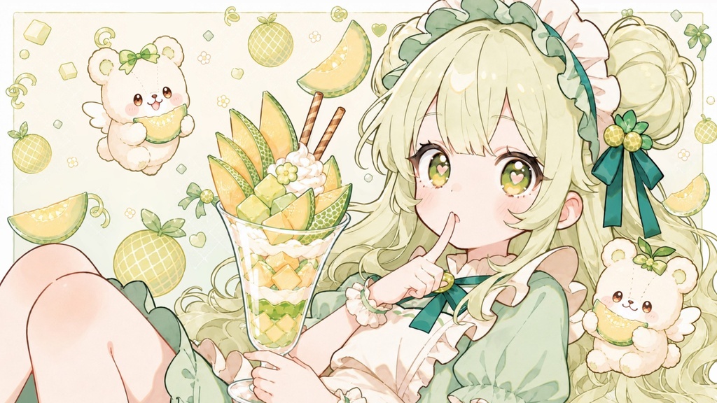 【フリーBGM】きみにメロメロめろん