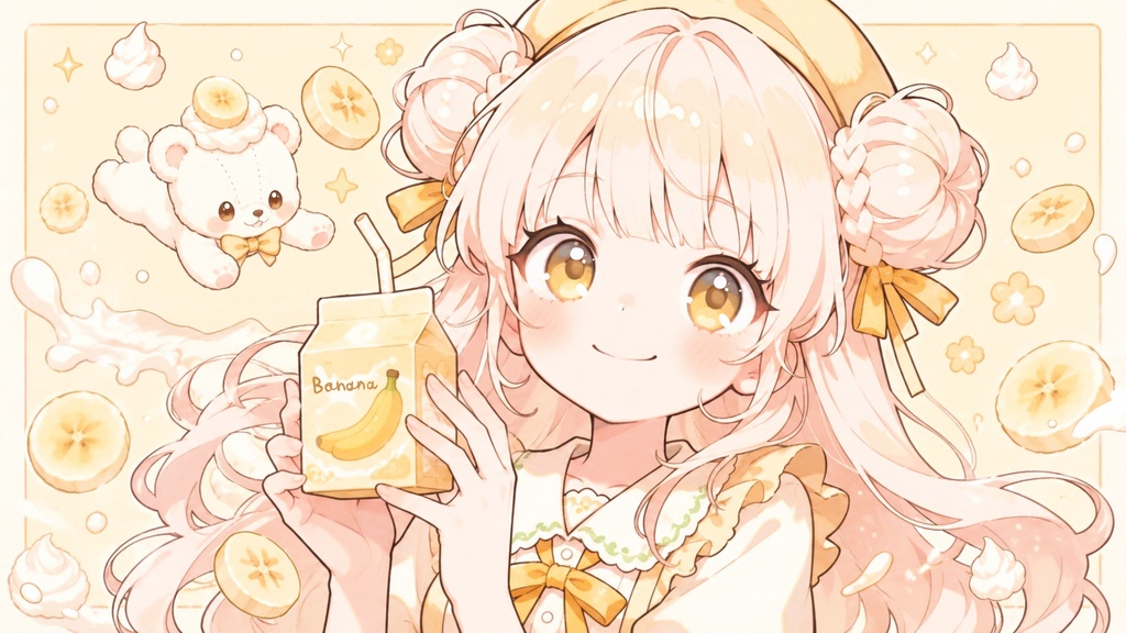 【フリーBGM】まろやかばななみるく