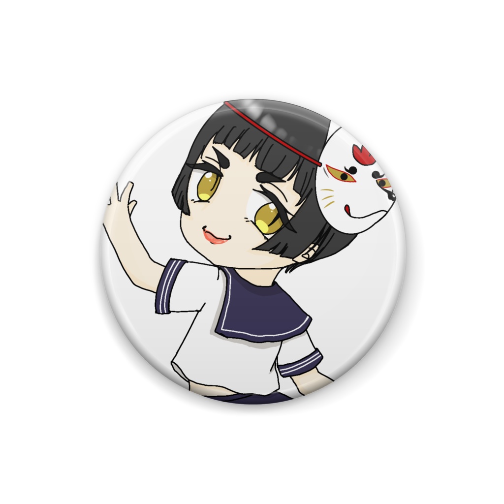 亜操ちゃんの缶バッジ