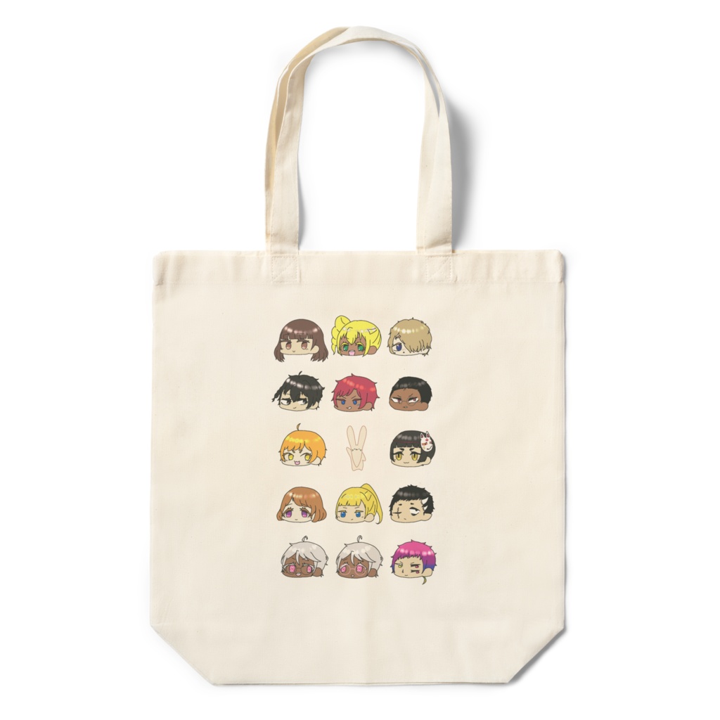 うちの子全員集合エコバッグ