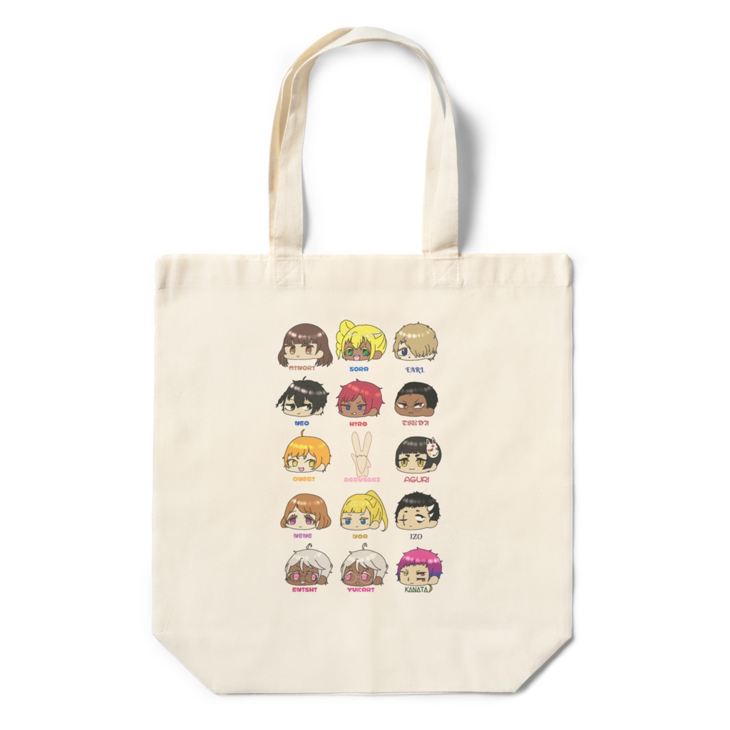 うちの子全員集合エコバッグ