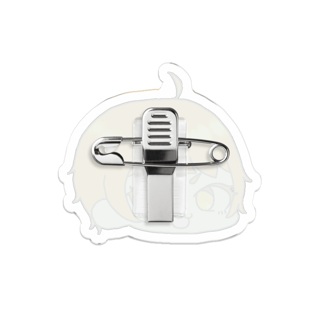 おねぎちゃんのアクリルバッジ