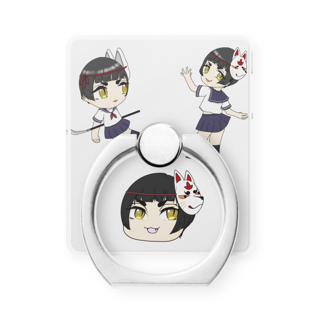 うちの子のスマホリング