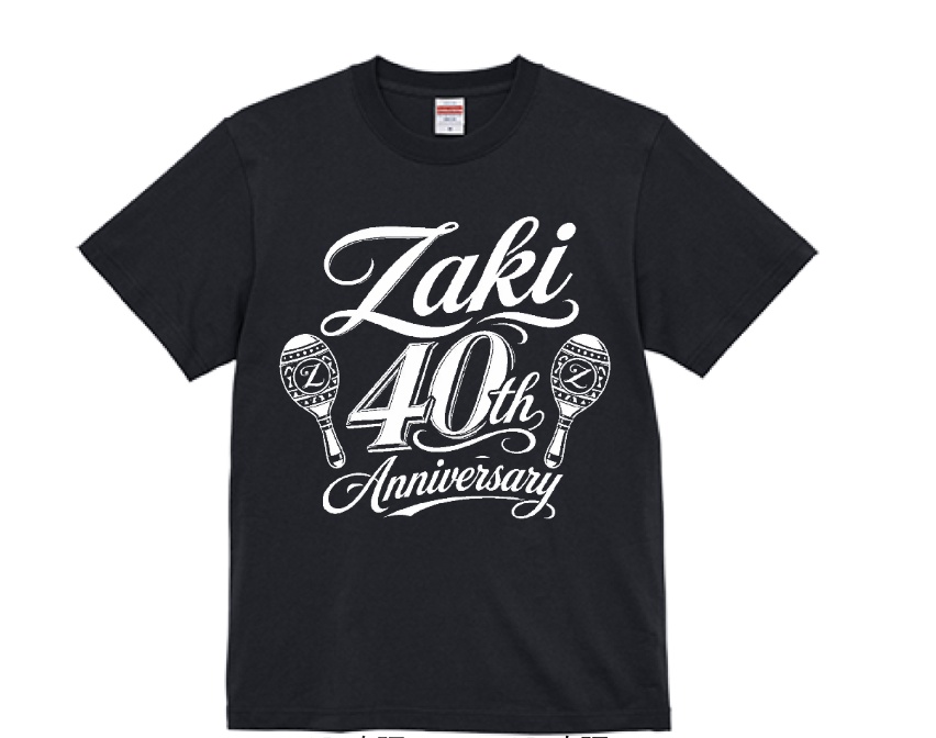 2026zaki生誕Tシャツ