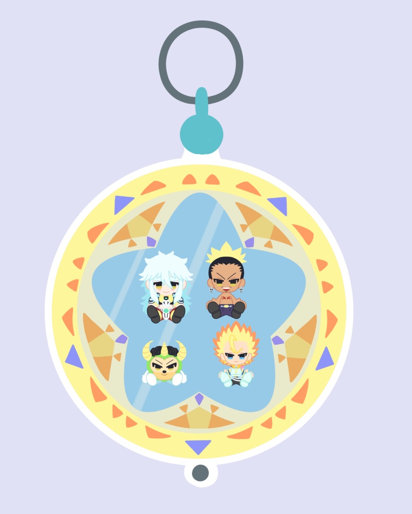 アイスメカリング組シャカシャカアクキー