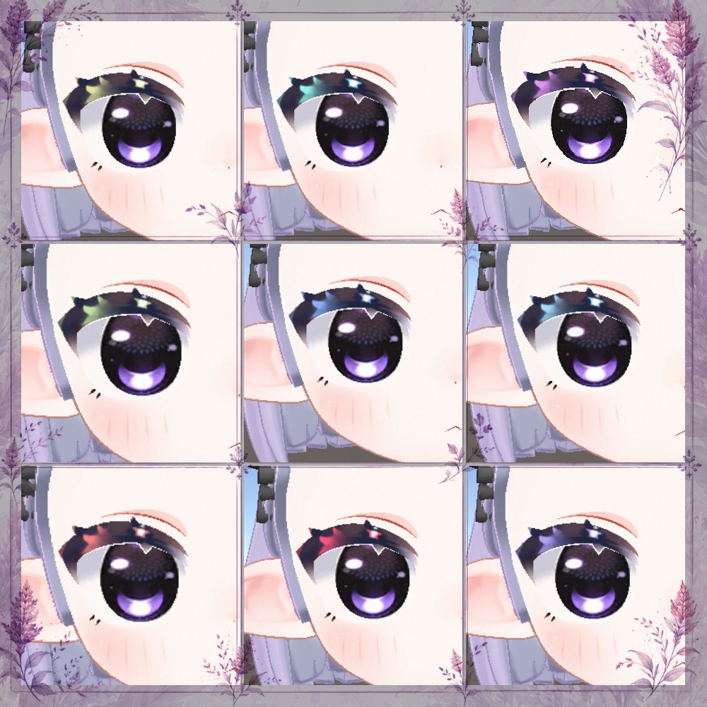 【メルヴィ専用】Celosia【Eyelash texture】
