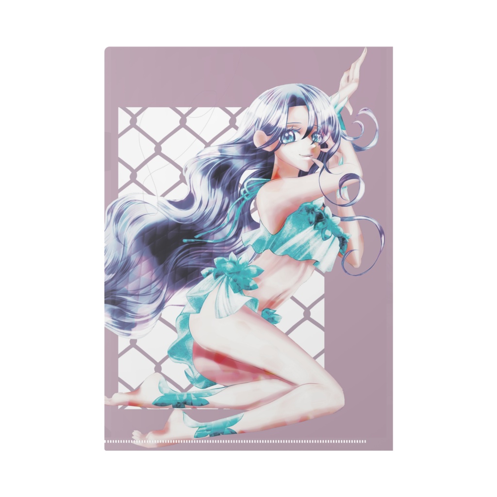 クリアファイル【とかげ】