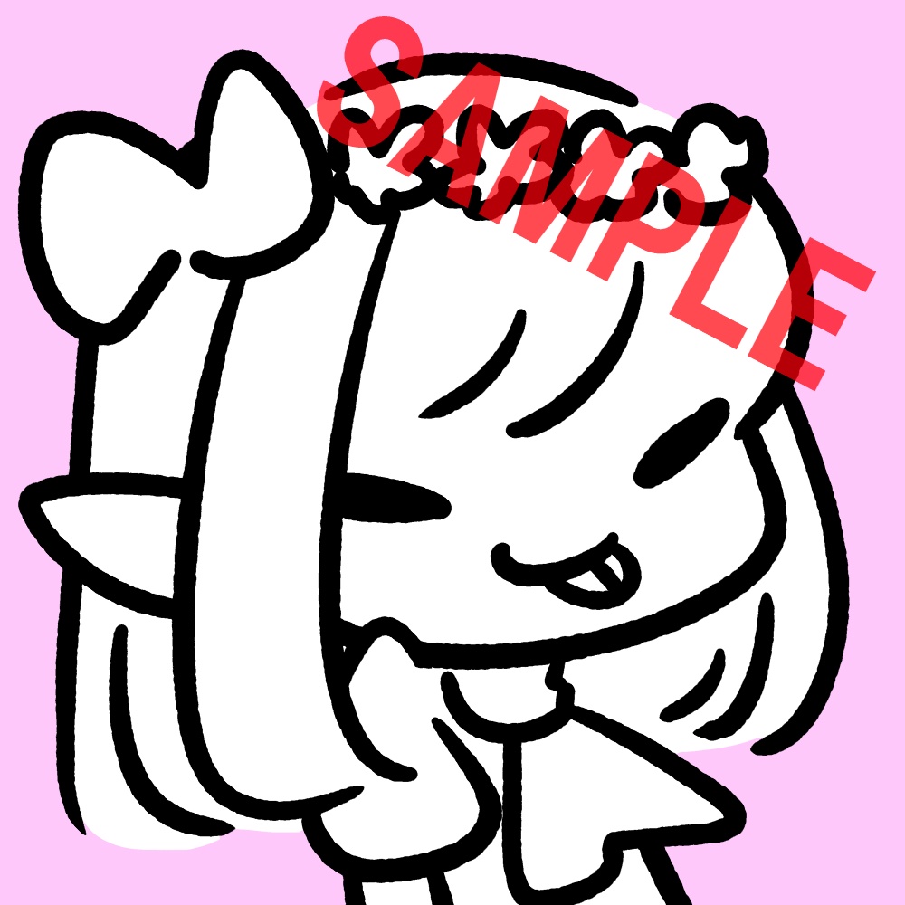 FEZ似顔絵おまかせ豆色紙/サイン入り豆色紙