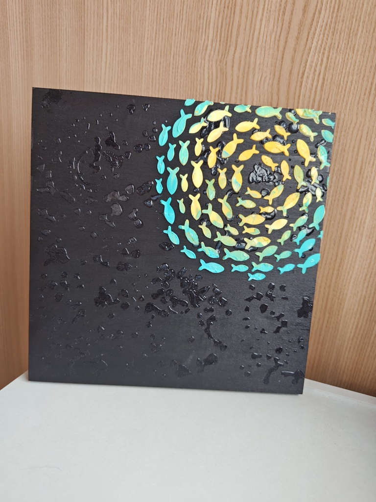 魚 インテリアアート