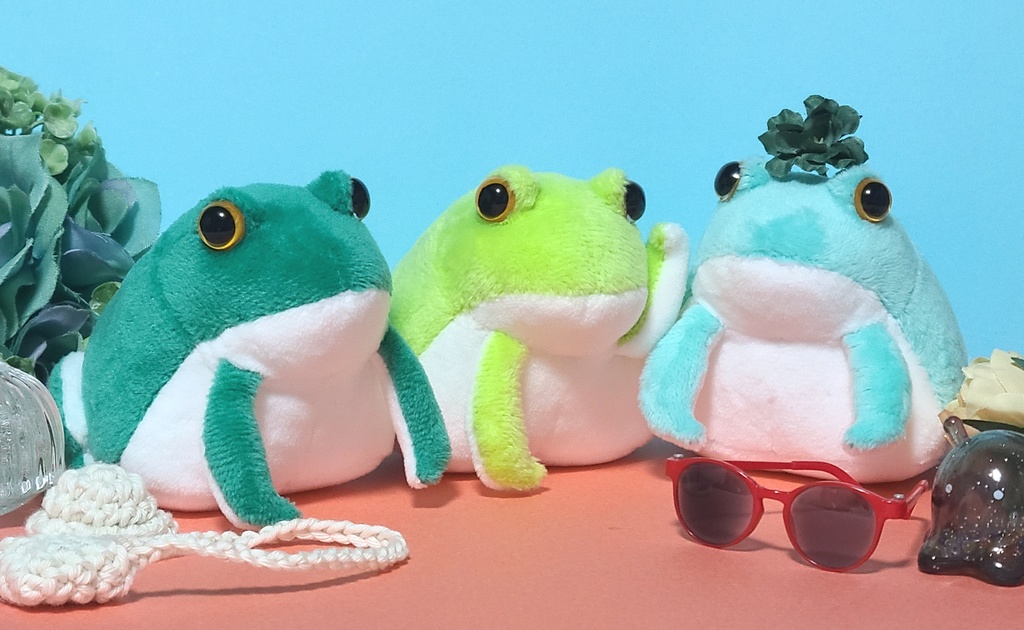 チャコガエル　型紙