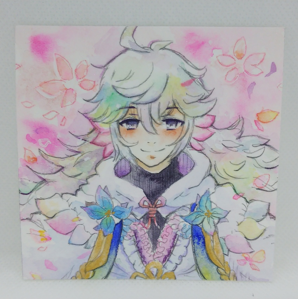 9×9サイズ 水彩ミニ原画 FGO