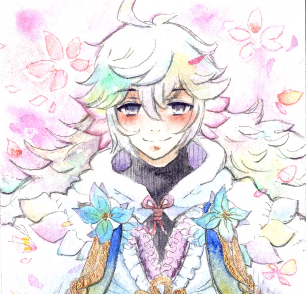 9×9サイズ 水彩ミニ原画 FGO