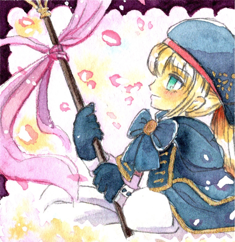 9×9サイズ 水彩ミニ原画 FGO