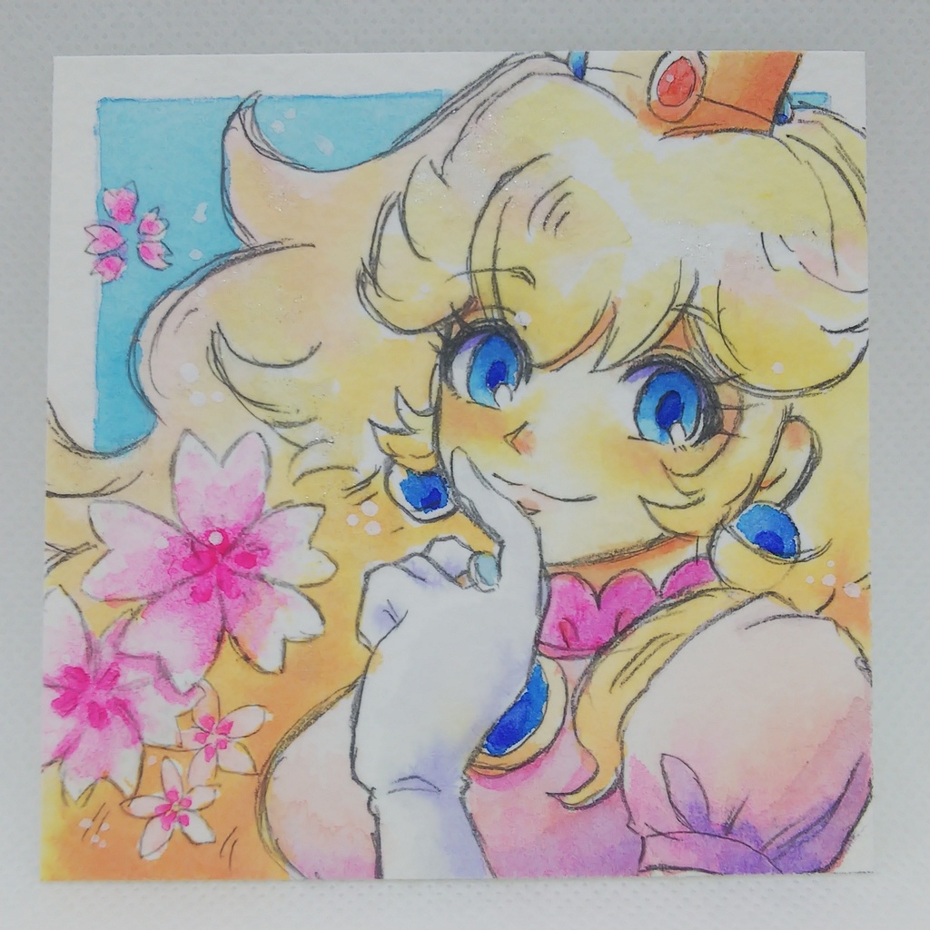 9×9サイズ 水彩ミニ原画