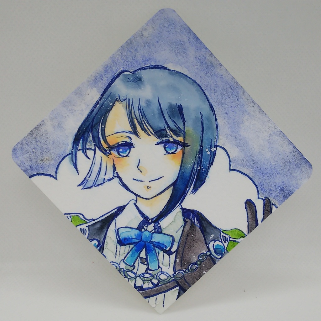 9×9サイズ 水彩ミニ原画 刀剣乱舞
