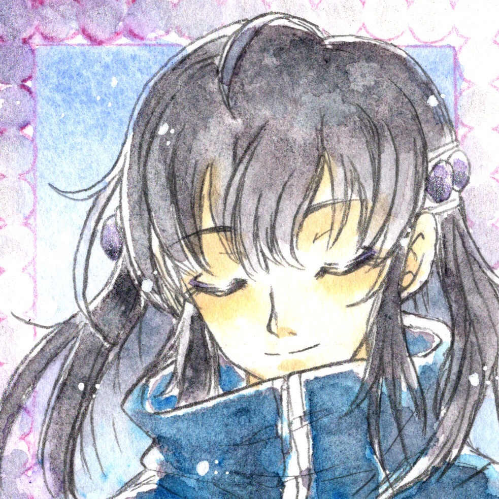 9×9サイズ 水彩ミニ原画 刀剣乱舞