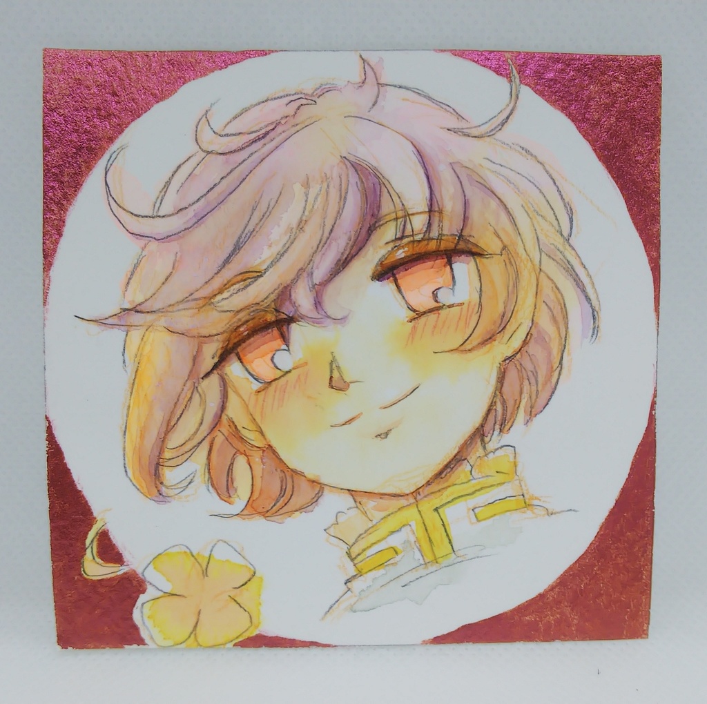 9×9サイズ 水彩ミニ原画 刀剣乱舞