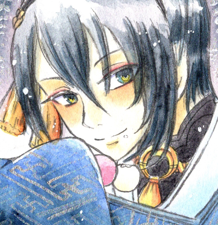 水彩ミニ原画 刀剣乱舞