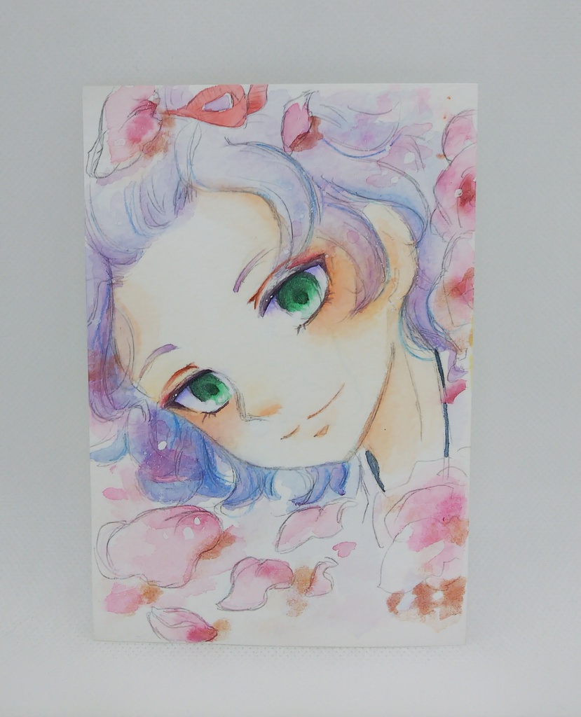 刀剣乱舞 【はがきサイズ 水彩原画】