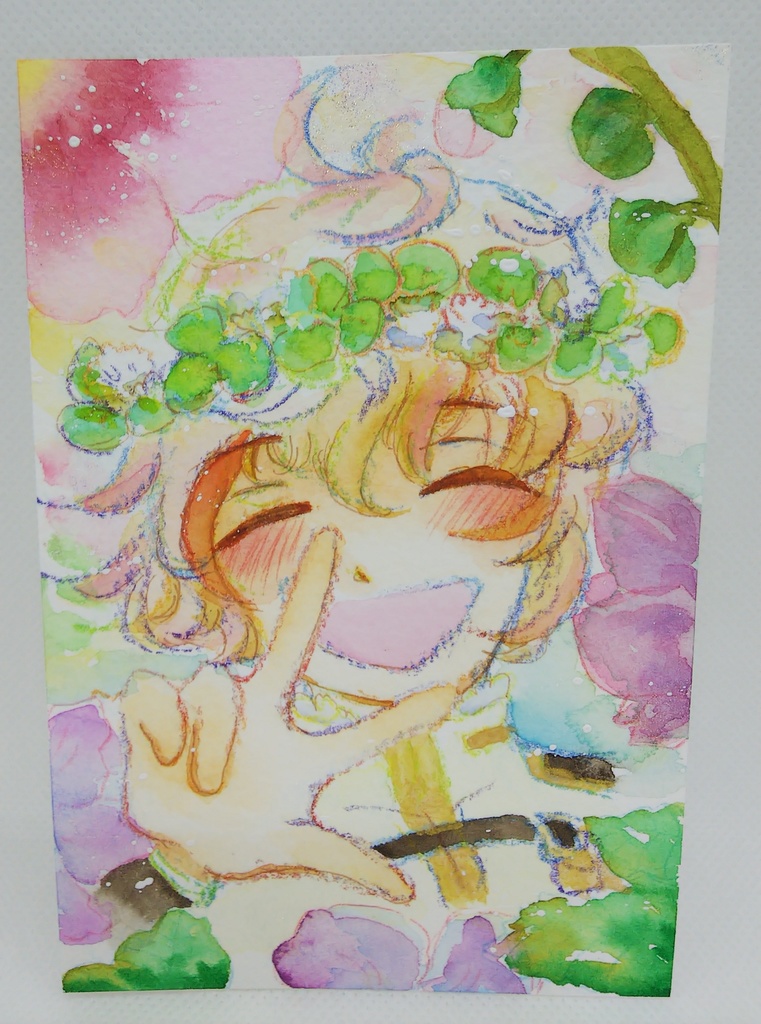 刀剣乱舞 【はがきサイズ 水彩原画】