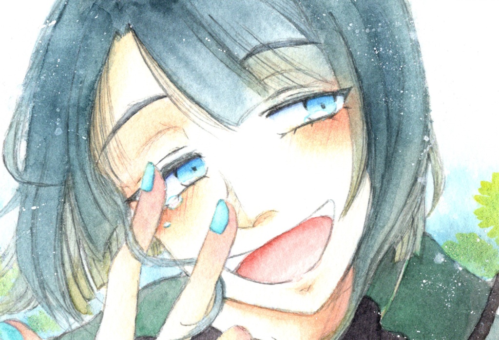 刀剣乱舞 【はがきサイズ 水彩原画】