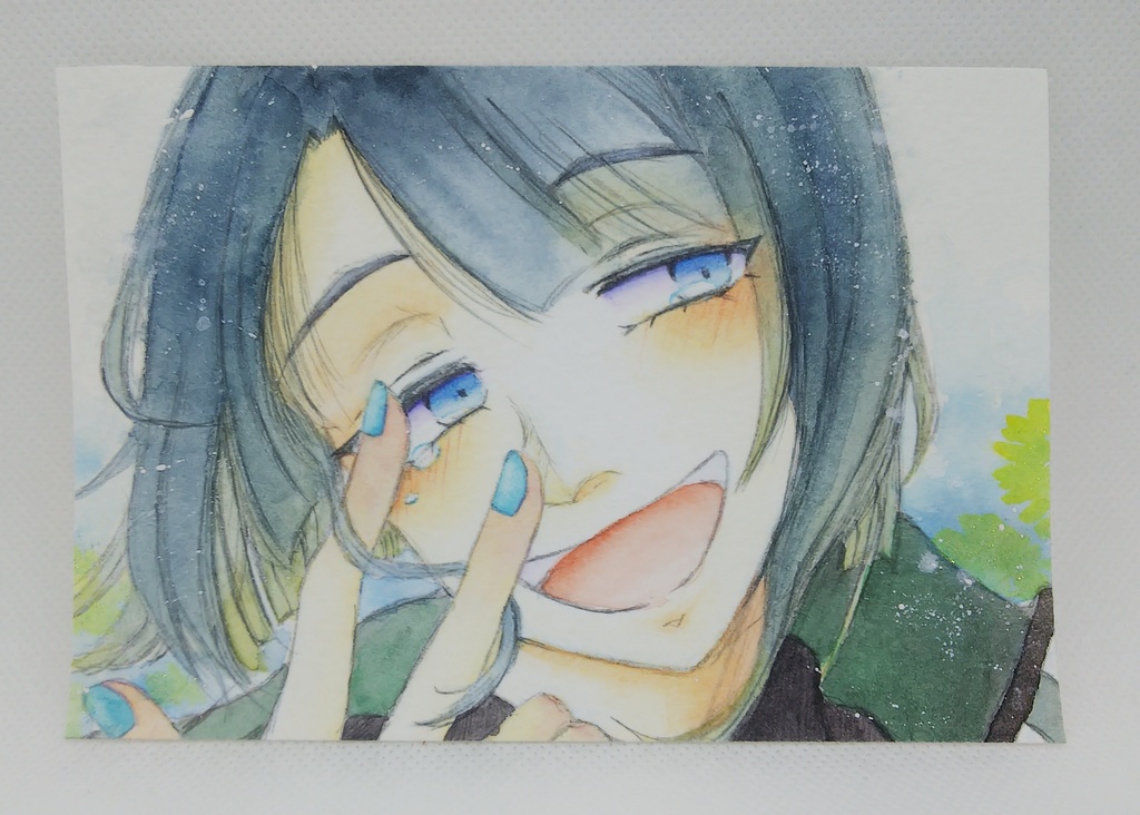 刀剣乱舞 【はがきサイズ 水彩原画】