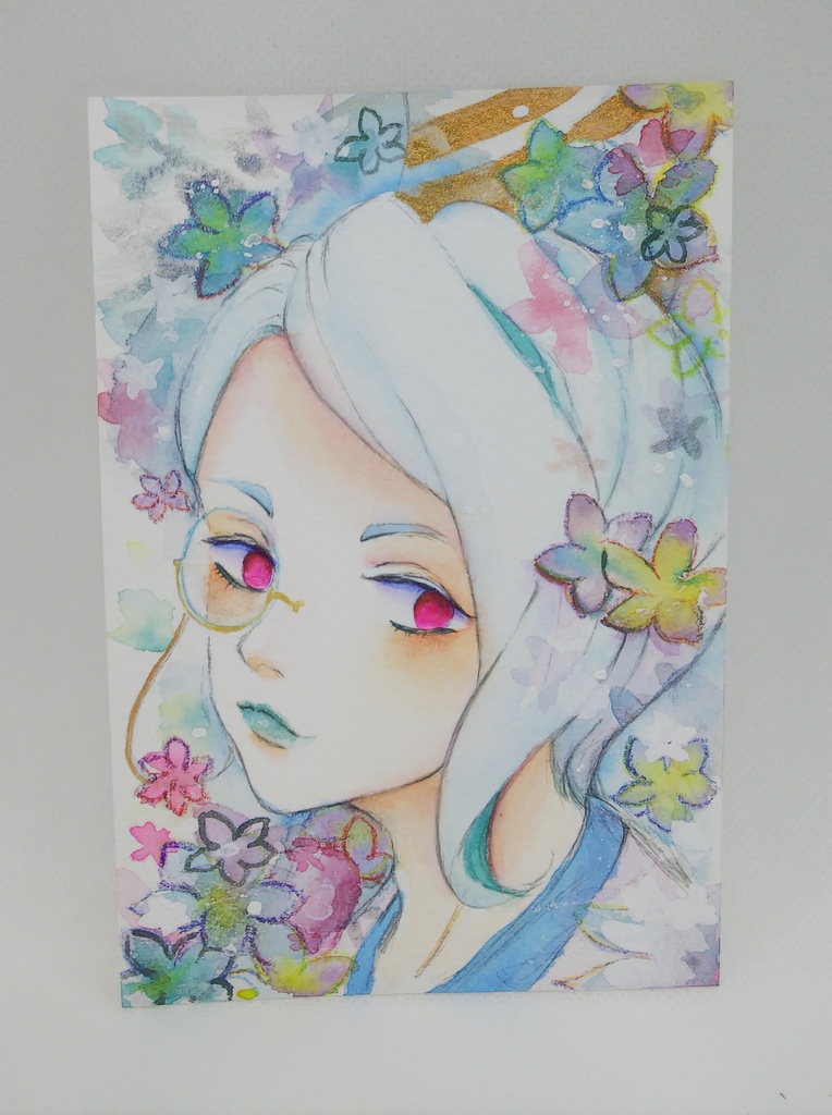 刀剣乱舞 【はがきサイズ 水彩原画】