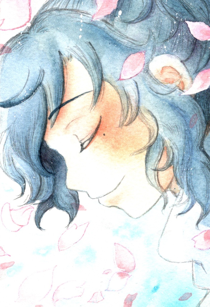 刀剣乱舞 【はがきサイズ 水彩原画】