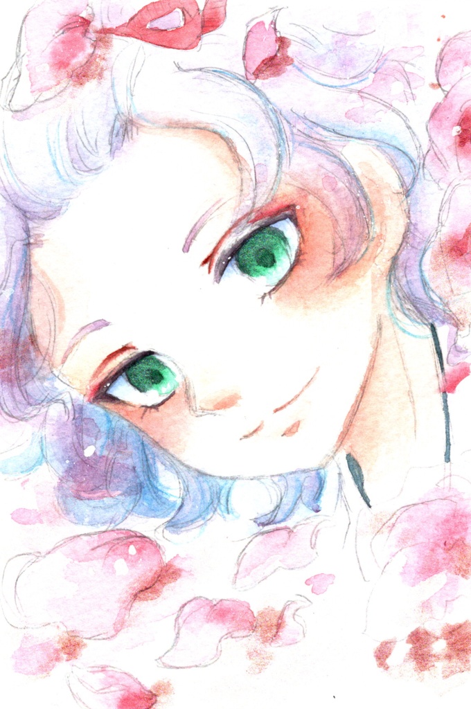 刀剣乱舞 【はがきサイズ 水彩原画】