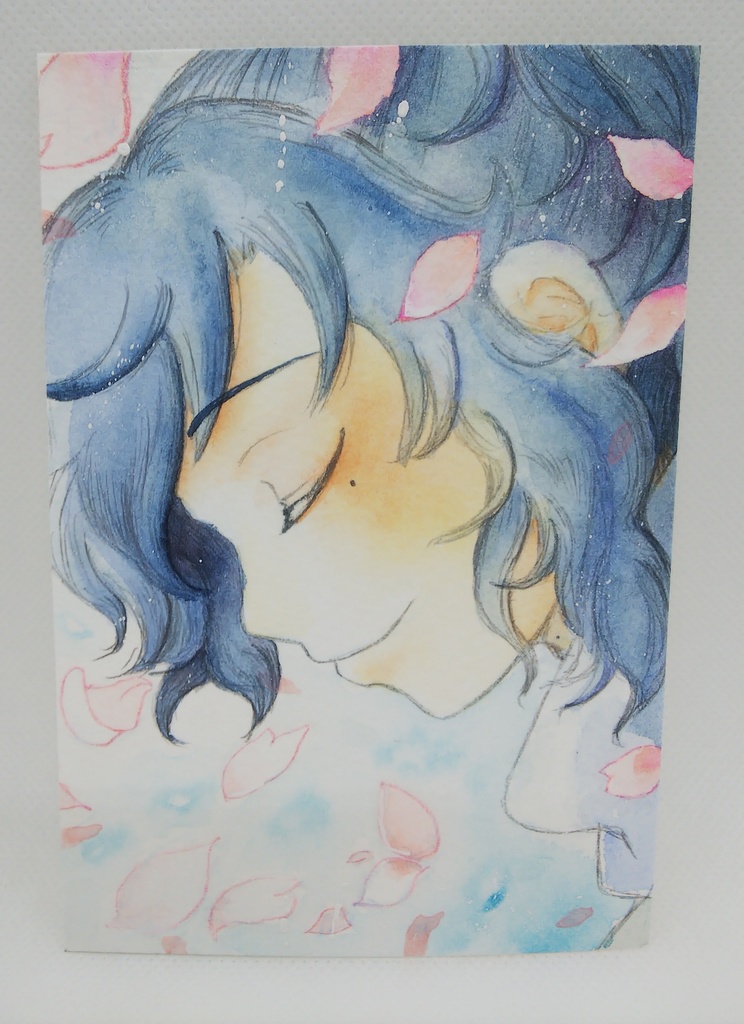 刀剣乱舞 【はがきサイズ 水彩原画】