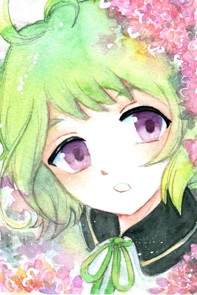 刀剣乱舞 【はがきサイズ 水彩原画】