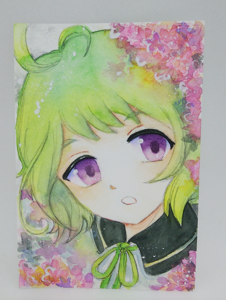 刀剣乱舞 【はがきサイズ 水彩原画】