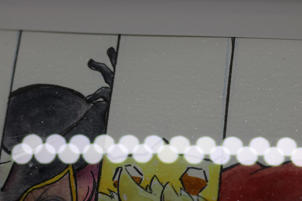 半熟7英雄【A4サイズ 透明水彩原画】