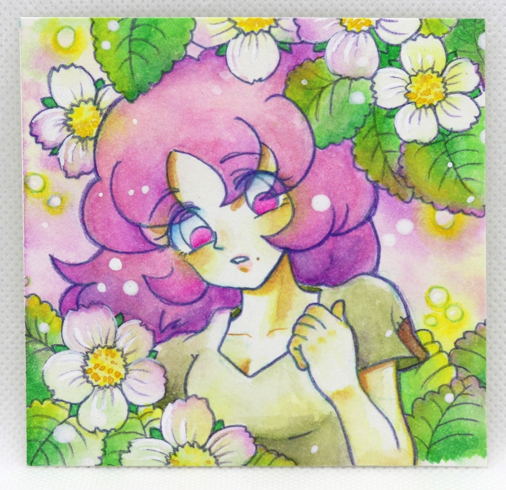 ルーナエ【9×9サイズ 水彩原画】