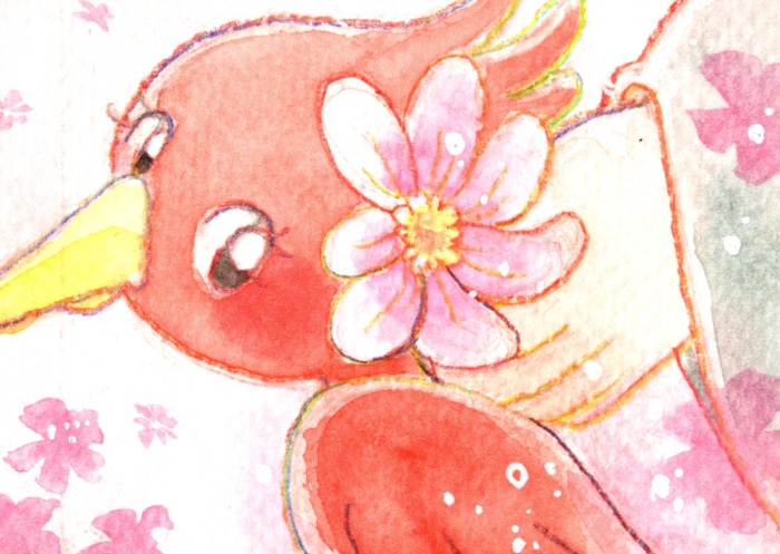 新鬼ヶ島ATCサイズ水彩原画