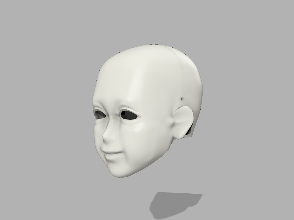 ロ号自動機械 頭部 スマイル¥0セット