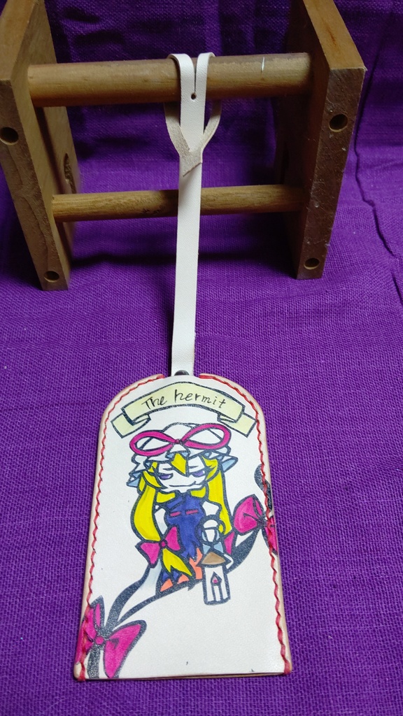 東方Project タロットカード風キーケース 蓬莱山輝夜