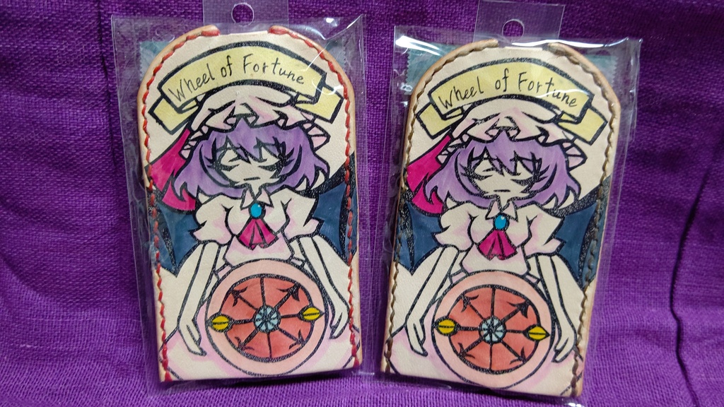 東方project タロットカード風キーケース レミリア スカーレット よろず屋 みけねこ亭 Booth