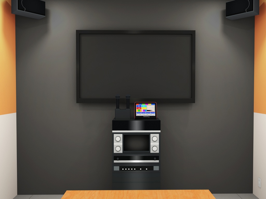 3d カラオケボックス カナコギ Booth