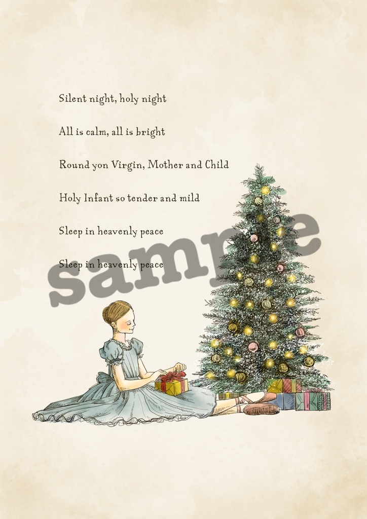 クリスマスバレリーナ【カラー】